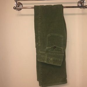Deadstock green corduroys